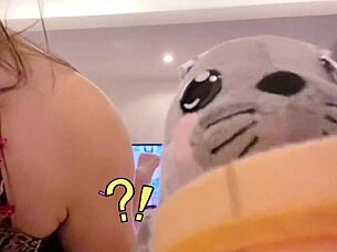 Teasing Nipples of Okinawa Hibiscus While Sleeping