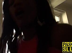 Does this wicked sub babe want spit on her face and hard fucking?