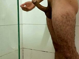 skinny wife gets off rough while being watched in solo play.