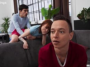 hey, wanna grind with this redhead gamer in doggystyle for reality kings?