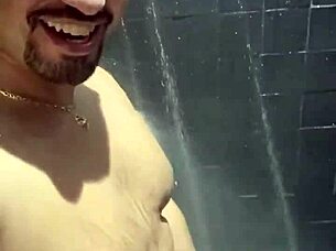 She kneels to suck his huge cock in this narrative.