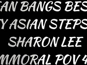 Sharon Lee and Stepbro Dean Van Damme Fuck in Naughty Homemade Show