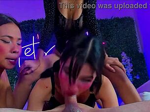 Colombian Girls Addicted To Monster Cock Swallow It Whole