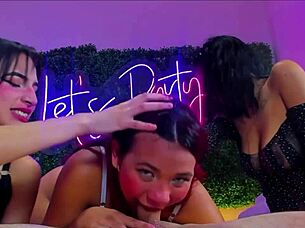 Colombian Girls Addicted To Monster Cock Swallow It Whole