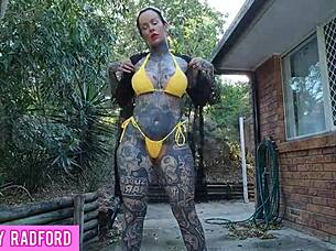 Micro Bikini Try On Haul! Twerking And Slapping My Big Ass, Melody Radford Leaked Nudes!