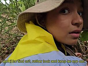 Exploring Emma Anturin's Vagina While Camping!