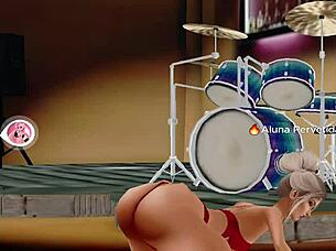 Does the teacher punish her student with lesbian sex?