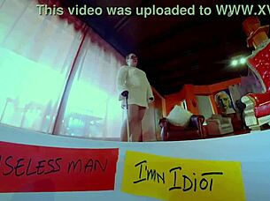 Mistress April fists my huge horny holes