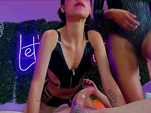 Colombian Girls Addicted To Monster Cock Swallow It Whole