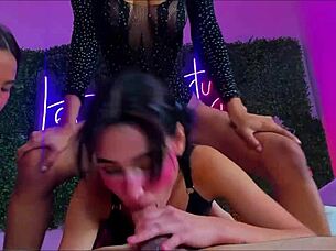 Colombian Girls Addicted To Monster Cock Swallow It Whole