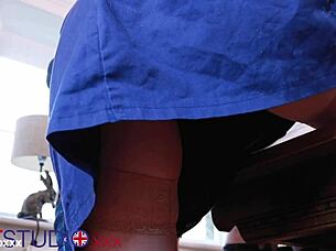 Hot British nurse spitroasted by two patients in wild hospital action! 🔥