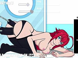 Marge Albedo Mercy Double Dildo Squirting Anal