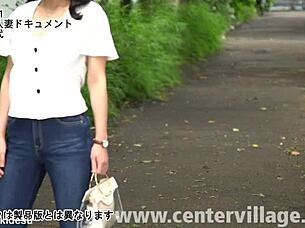 first time filming married woman kaya iwazawa