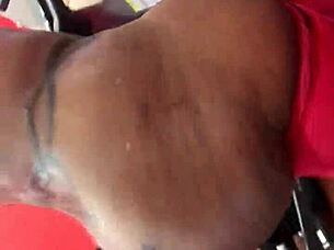 Cherokee Is On The Treadmill, Showing Off Her Big Booty During Workout