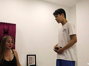 He cheated on his stepmother and fucked her.