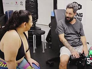 Instead of lifting iron, I ended up riding it, Mario!