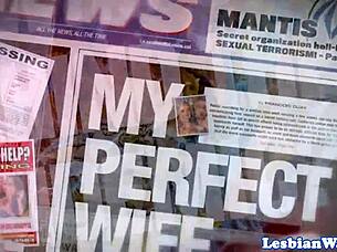 Glam milf seduced by lesbian teen