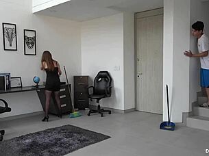 He cheated on his stepmother and fucked her.