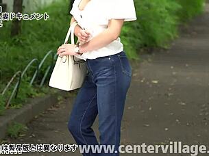 first time filming married woman kaya iwazawa