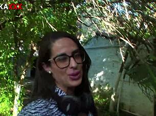 Naughty Assistant Eduarda Grazel In Backstage Scene