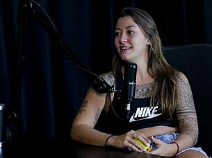 Oruan starts nude fun wanting to bang two bisexual guys