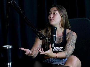 Oruan starts nude fun wanting to bang two bisexual guys