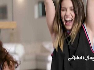 Gridiron Gyrations Lead To An Orgasmic Touchdown!