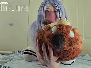 Can you believe this fire hydrant fits in my ass?