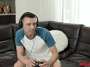 My Stepdad's Hot Brunette Assistant Eating Dust In The Garage, Rough Anal.