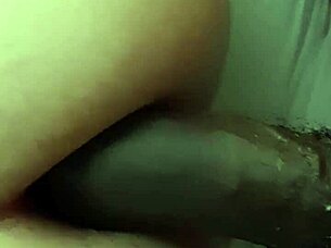 hot slut wife's intense anal first time with bbc