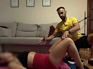 She Fucks Her Personal Trainer