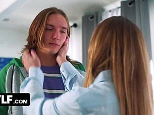 Watch The Stepmom Get DP'd By Stepson And Bully!