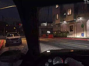 picking up a prostitute on the street for blowjob and cum in mouth