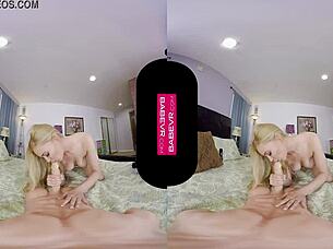 Playful boytoy makes seductive Bailey Rayne cum hard