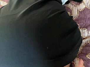 A sexy Syrian girl in hijab gets her pussy pounded hard by a hot guy in a homemade close-up