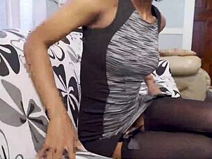 hot step mom sucks cock and gets fucked pov