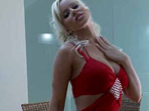 Cindy Dollars' Solo Fun with Toys