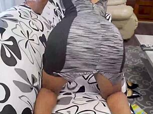 hot step mom sucks cock and gets fucked pov