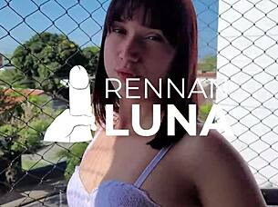 A young girl pleasures her friend passionately at home