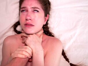 vlog-reality tiny girl wants rough interview after hot pearl part 2