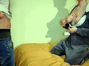 Easter Bunny Gets Cum In Throat