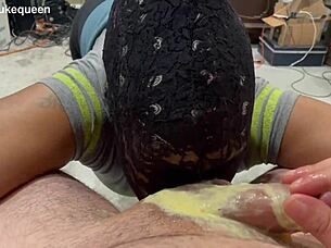 i'm the ebony slave puking creamsicle and rimming sloppily