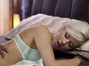 Attractive black boy fucks beautiful white girl's perfect body with huge monster cock