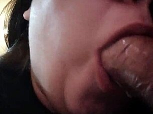 will this latina milf's sloppy blowjob on monster cock excite you?