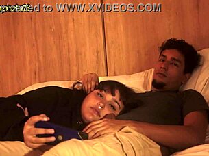 Accidental Face Fucking with Padrastro During Movie