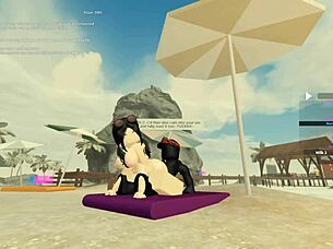 106 ROBLOX PORN: Wet Deepthroat and Monster Cock