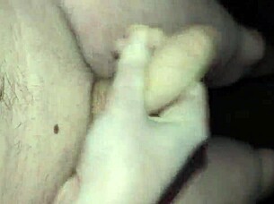 Masturbating my big cock outside at night, want to join?