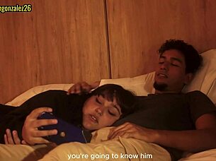 Accidental Face Fucking with Padrastro During Movie