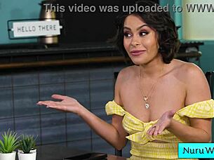 I, the busty masseuse, prepaire my client for a wet nuru massage with seth gamble and nicole aria