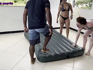 i helped those two whores and they let me fuck them hard